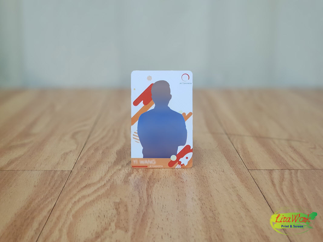 พิมพ์บัตรพนักงาน JET COMMERCE