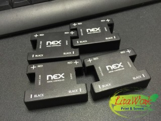 สกรีนกล่องพลาสติก NEX