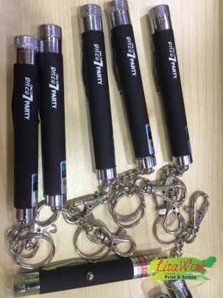 สกรีนปากกาเลเซอร์ Disco7
