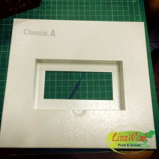 สกรีนฝาเหล็ก Classic A
