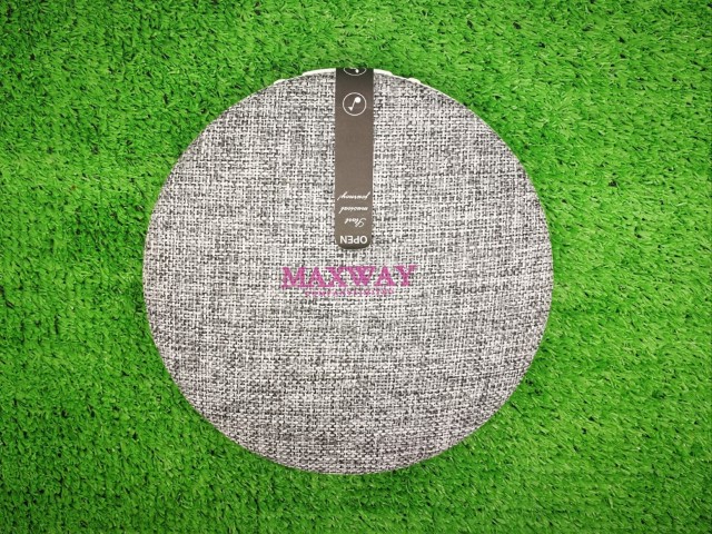 สกรีนลําโพงบลูทูธ MAXWAY