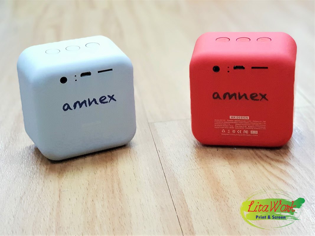 สกรีนลําโพงบลูทูธ amnex