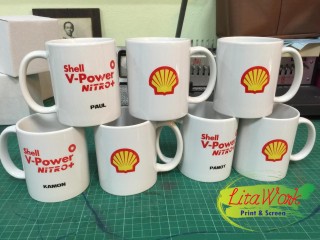 สกรีนแก้ว Shell