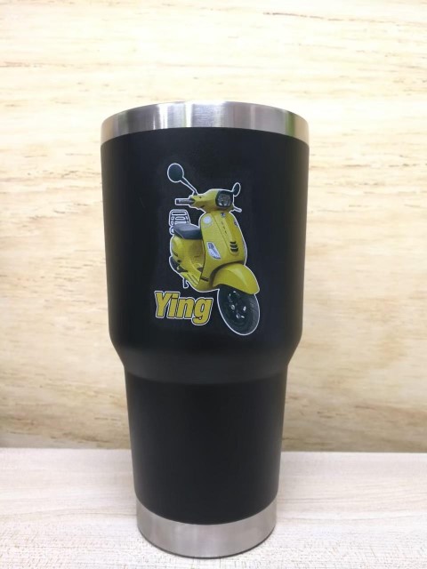 สกรีนแก้ว YETI รูปภาพและข้อความ Ying