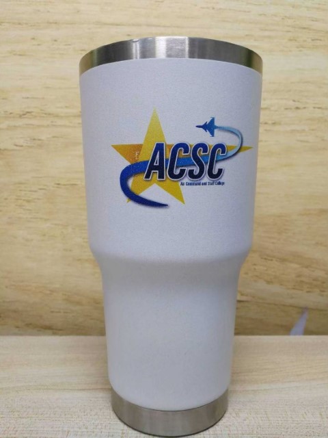 สกรีนแก้ว YETI โลโก้ ACSC