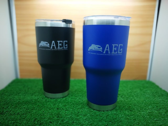 สกรีนแก้ว YETI โลโก้ AEG