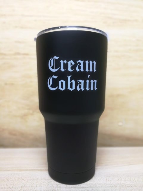 สกรีนแก้ว YETI โลโก้ Cream Cobain