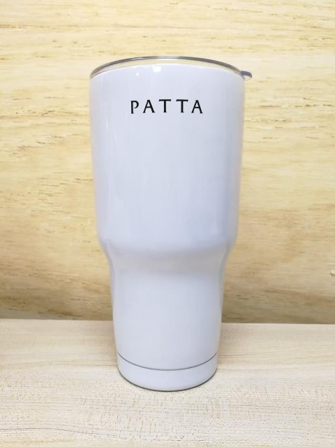สกรีนแก้ว YETI โลโก้ PATTA