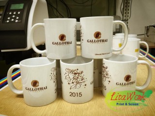 สกรีนแก้วน้ำ GALLOTHAI