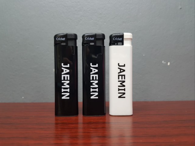 สกรีนไฟเเช็ค JAEMIN