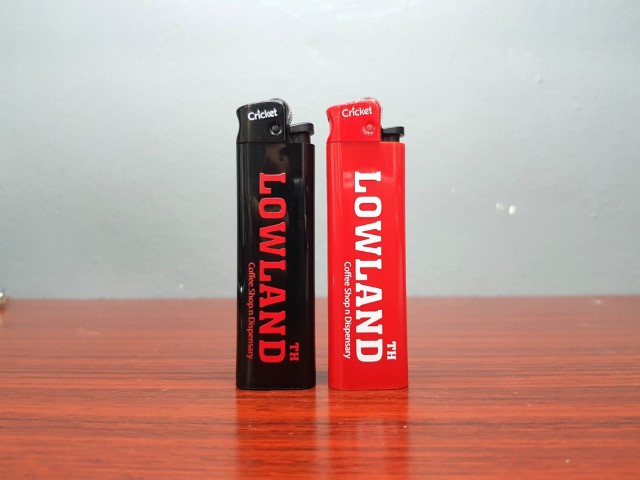 สกรีนไฟเเช็ค LOWLAND