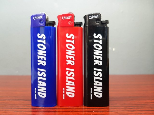 สกรีนไฟเเช็ค STONER ISLAND