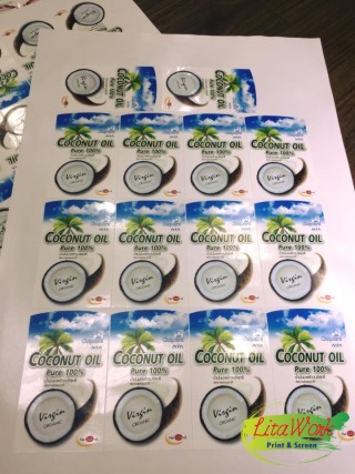 สติ๊กเกอร์ Coconut Oil