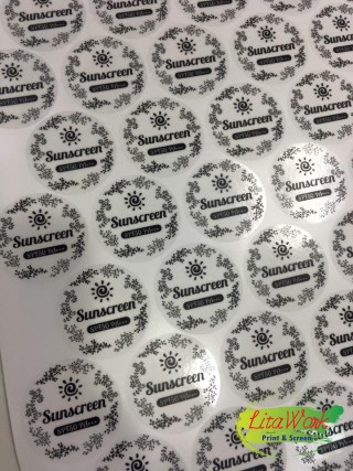 สติ๊กเกอร์ Sunscreen